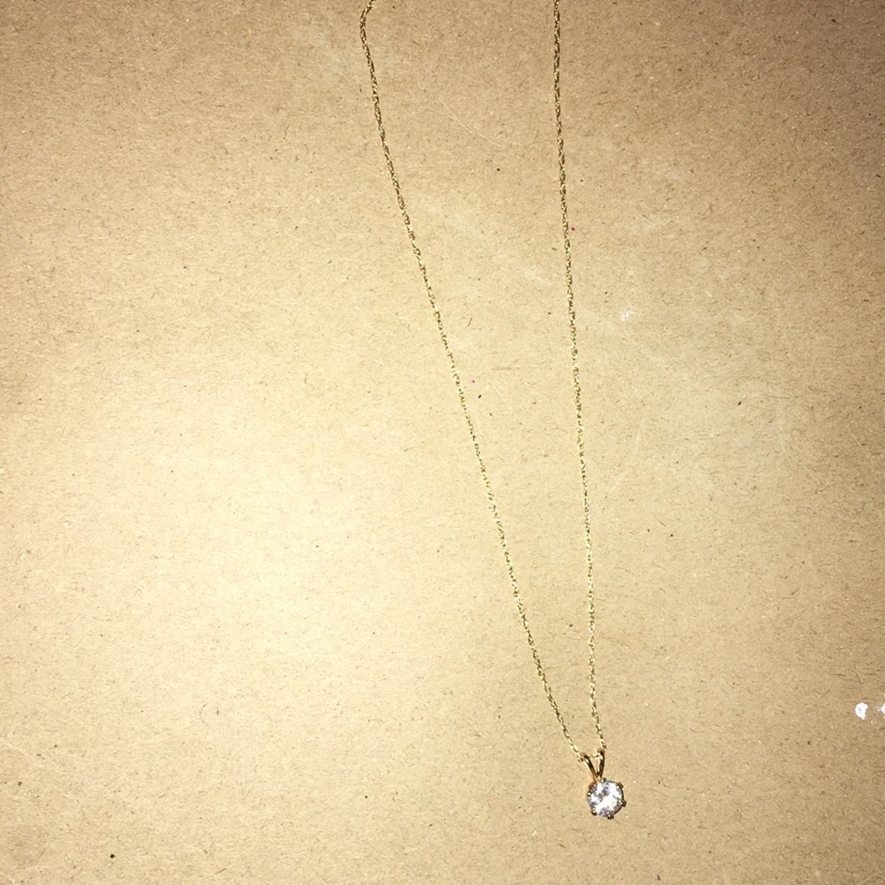 Gold necklace